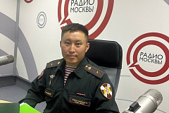 Офицер Росгвардии стал гостем «Радио Москвы»